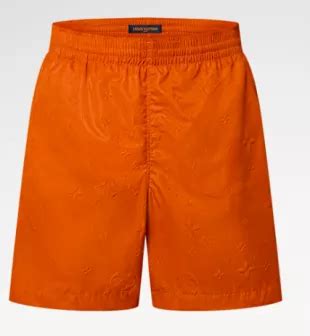 monogram nylon swim shorts.